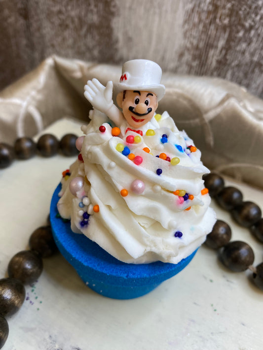 Mario Cupcake Bath Bomb