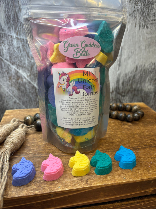 Mini Unicorn Bath Bombs