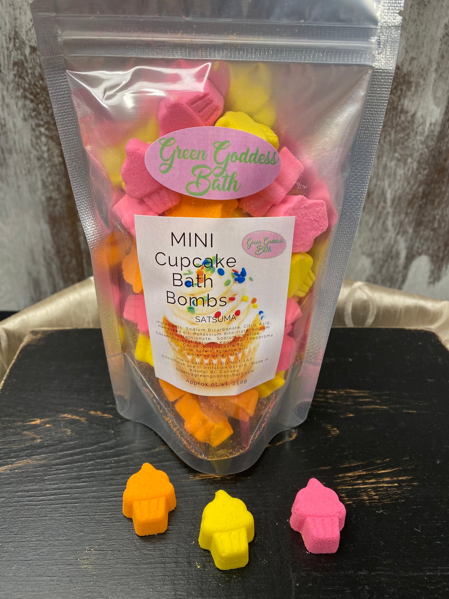 Mini Cupcake Bath Bombs