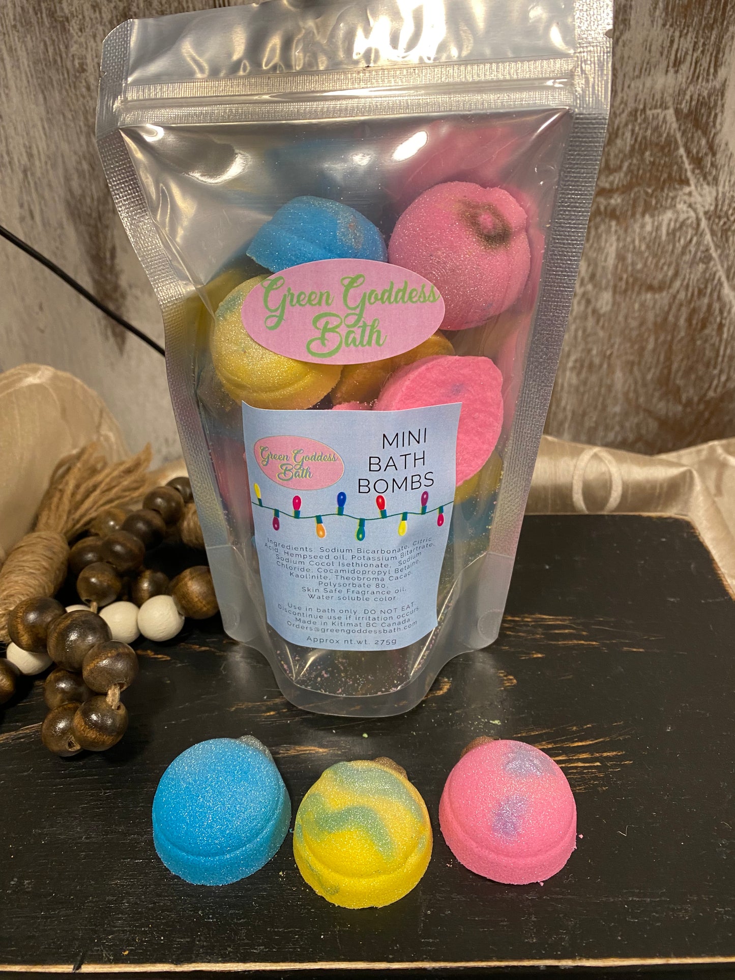 Mini Ornament Bath Bombs