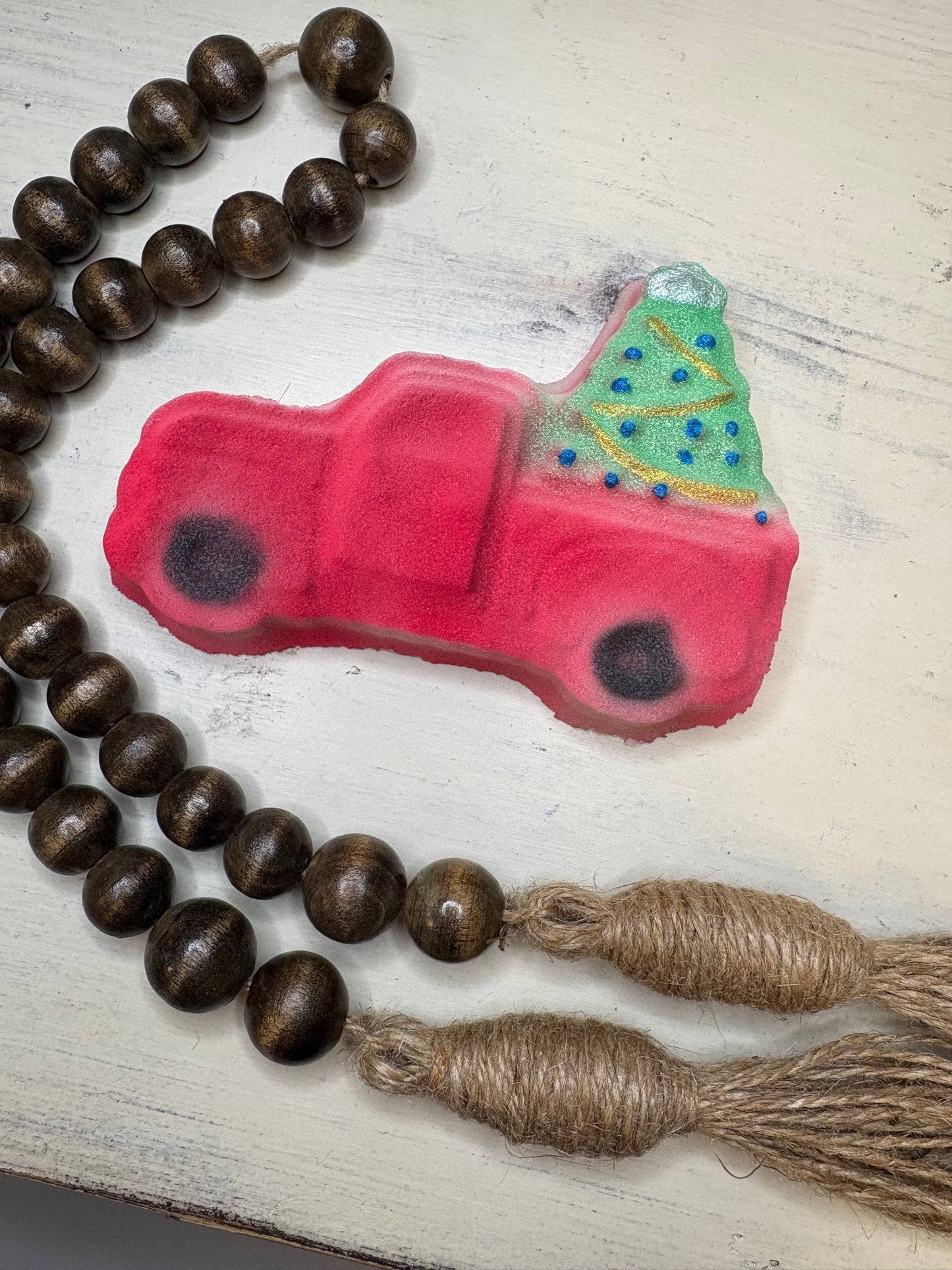 Red Truck Bath Bomb