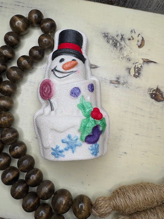 Frosty the Snowman Bath Bomb