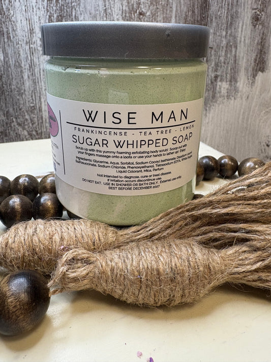 Wise Man Sugar Whipped Soap Scrub