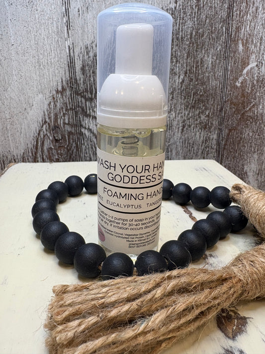 Wash Your Hands for Goddess Sake Foaming Hand Soap Travel Size