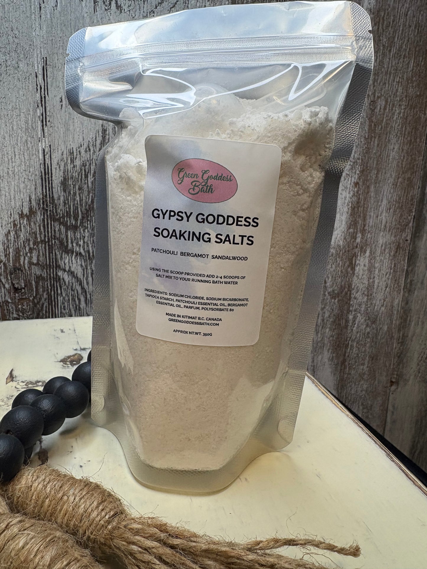 Gypsy Goddess Soaking Salts
