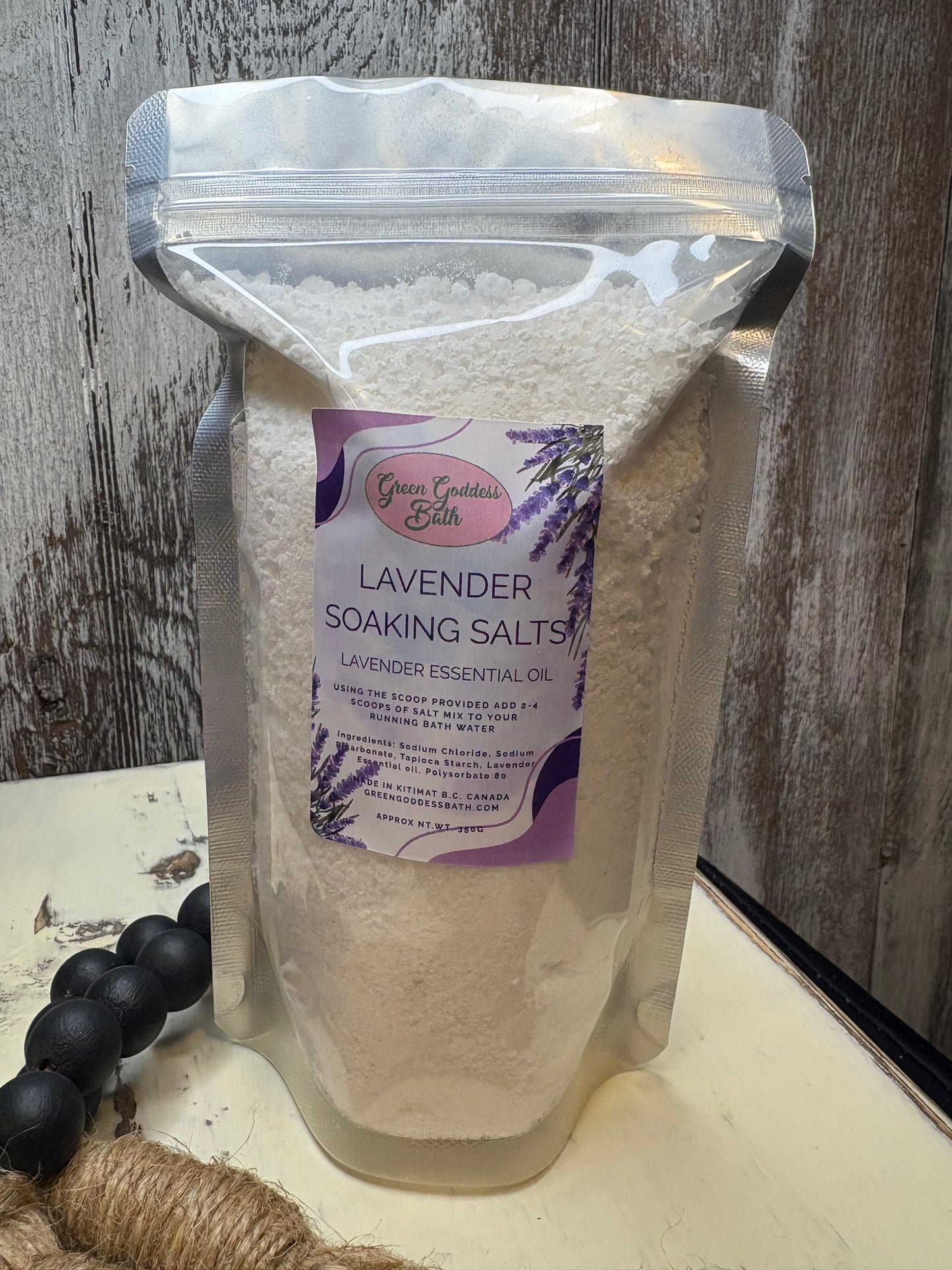 Lavender Soaking Salts