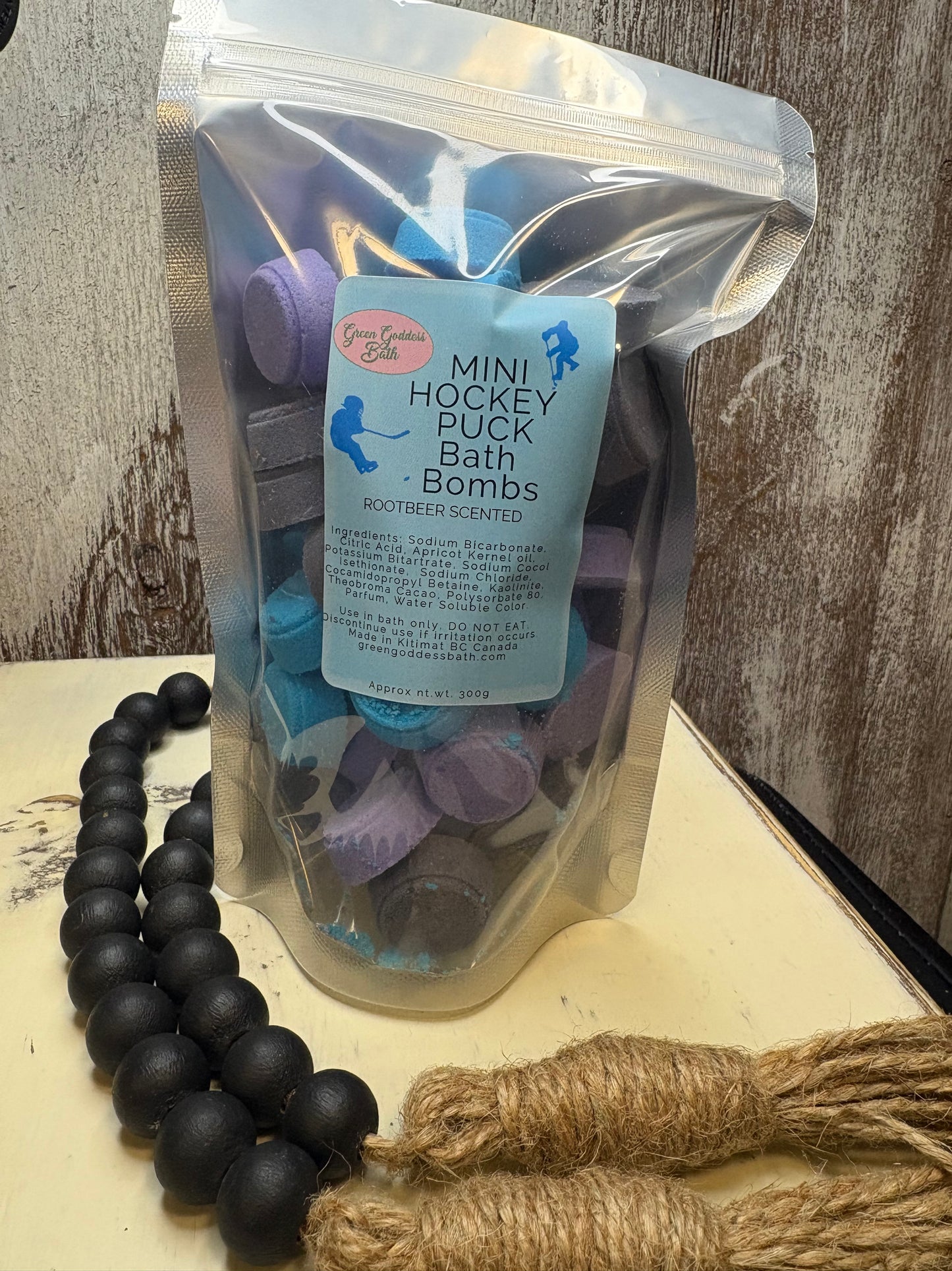 Mini Hockey Puck Bath Bombs