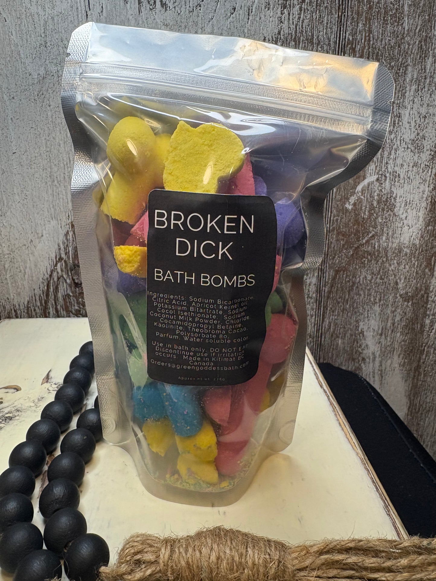 Broken Dick Bath Bombs