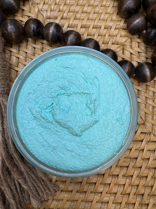 Eucalyptus Mint Rain Sugar Whipped Soap Scrub