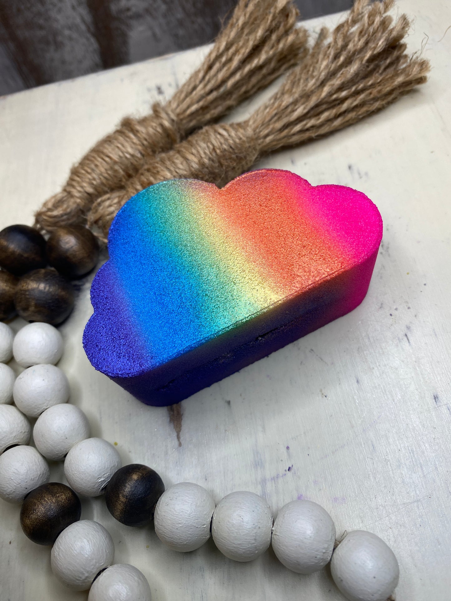 Rainbow Cloud Bath Bomb