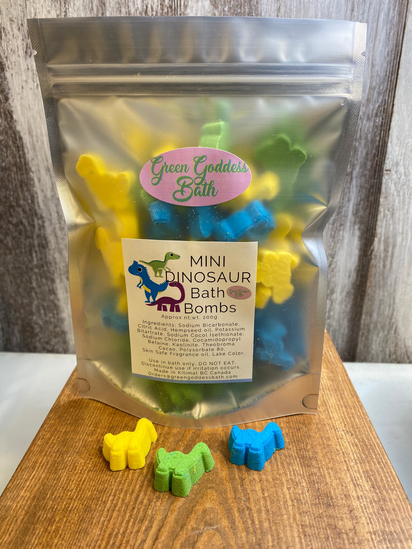 Mini Dinosaur Bath Bombs (preorder)