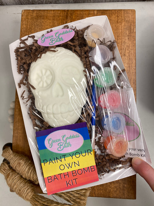 Sugar Skull Paint your own Bath Bomb Kit (PREORDER)