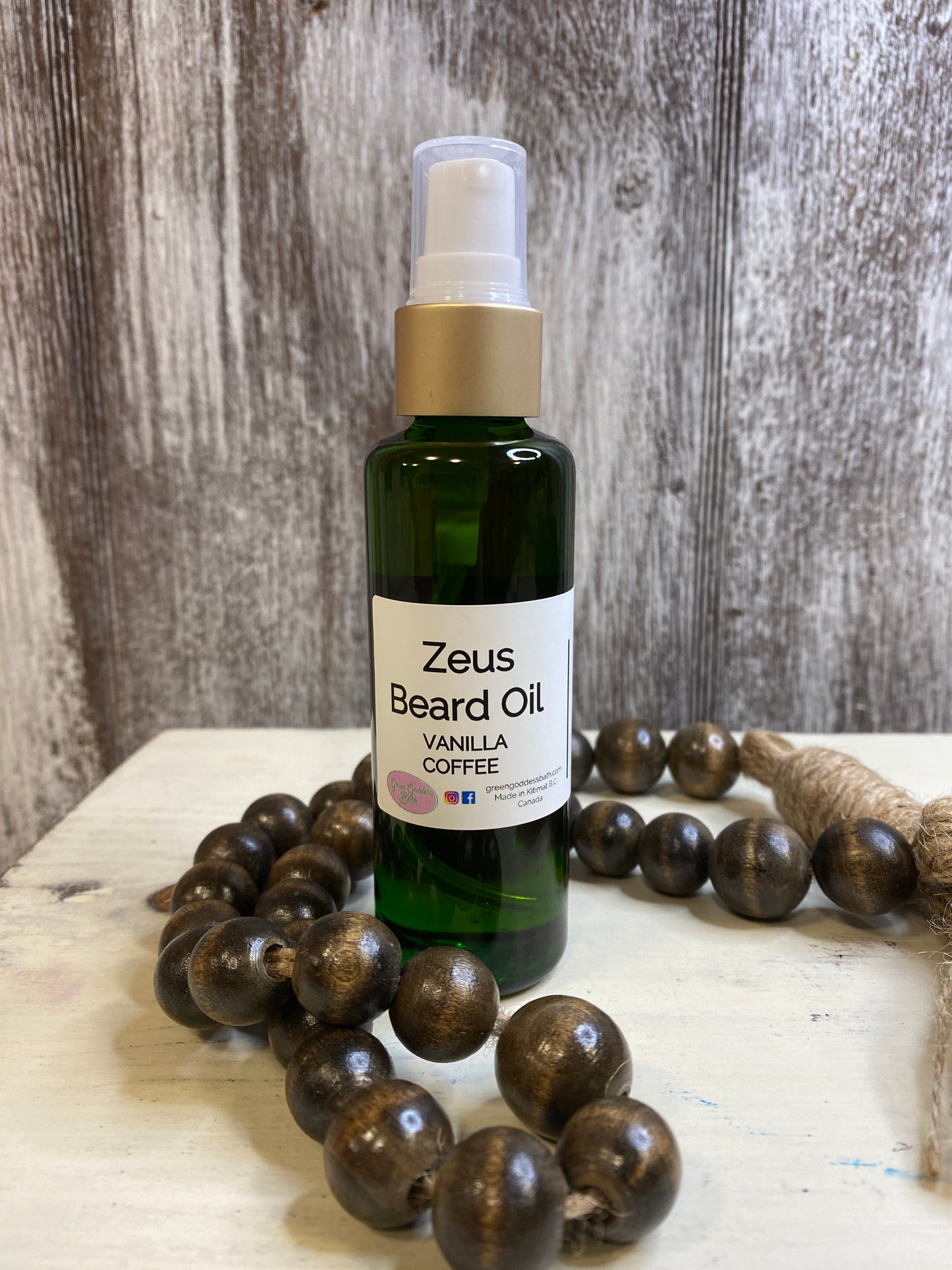 Zeus Beard Oil (Coffee & Vanilla)