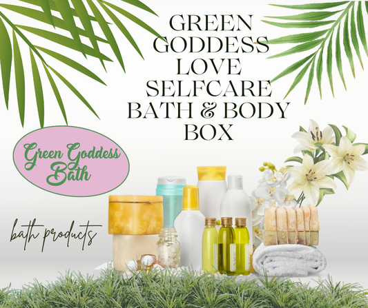 Green Goddess Love Self Care Bath Box